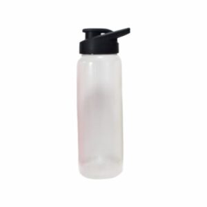PLASTIC 1000ML WHITE WATER BOTTLE