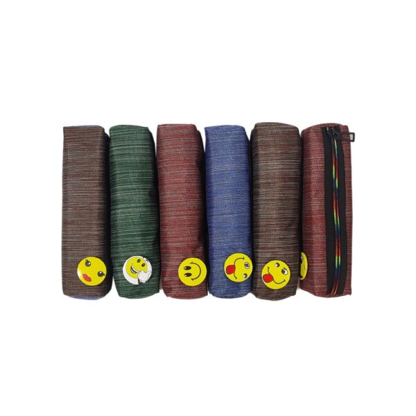 MULTI COLOR POUCH SET OF 6 PCS 01