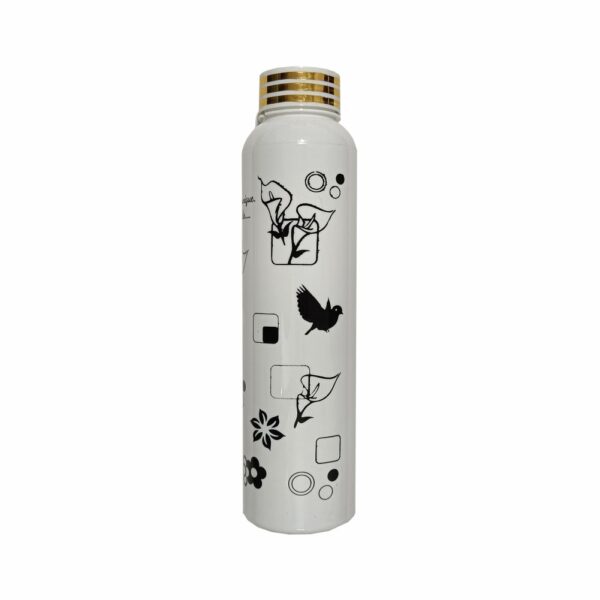 PLASTIC 1000ML WHITE WATER BOTTLE